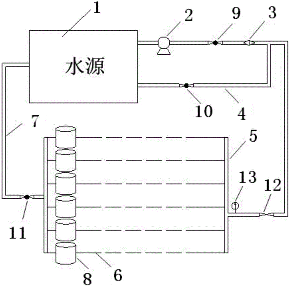 一種地下高效灌溉係統灌水器性能的綜合測試裝置及方法